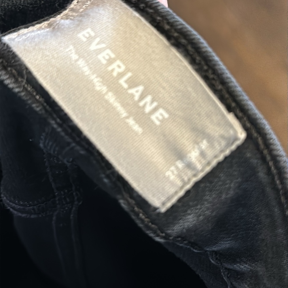 Everlane The Way High Skinny Jean 27 Black EUC - Picture 5 of 8